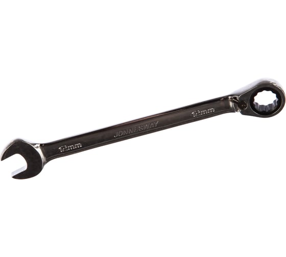 Изображение товара Комбинированный трещоточный ключ с реверсом Jonnesway 12 мм W60112