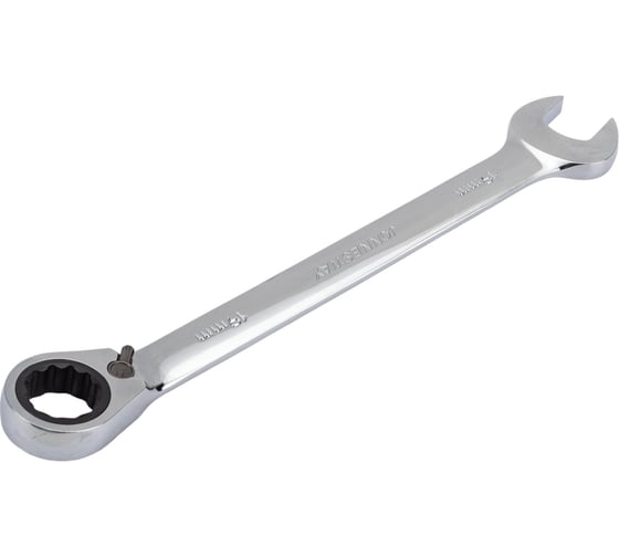 Изображение товара Комбинированный трещоточный ключ с реверсом 19 мм Jonnesway W60119