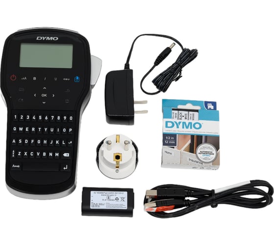 Изображение товара Ленточный принтер Dymo LMR-280, D1 шир. 6, 9, 12 мм, USB подкл. к Mac и PC, лат., кирил. S0968920
