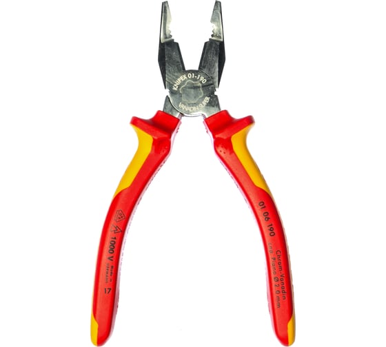 Изображение товара Комбинированные плоскогубцы KNIPEX KN-0106190