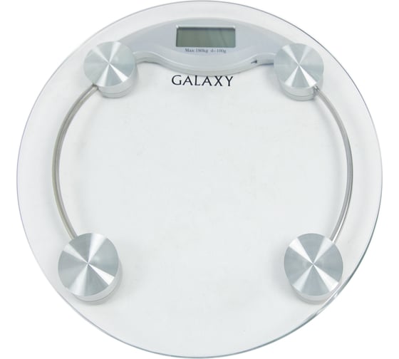Изображение товара Напольные электронные бытовые круглые весы Galaxy 180 кг 5080148040