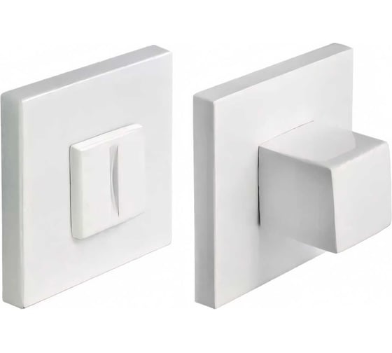 Изображение товара Сантехническая завертка MORELLI MH-WC-S6 W, на квадратной розетке 6 мм, цвет - белый 9012707