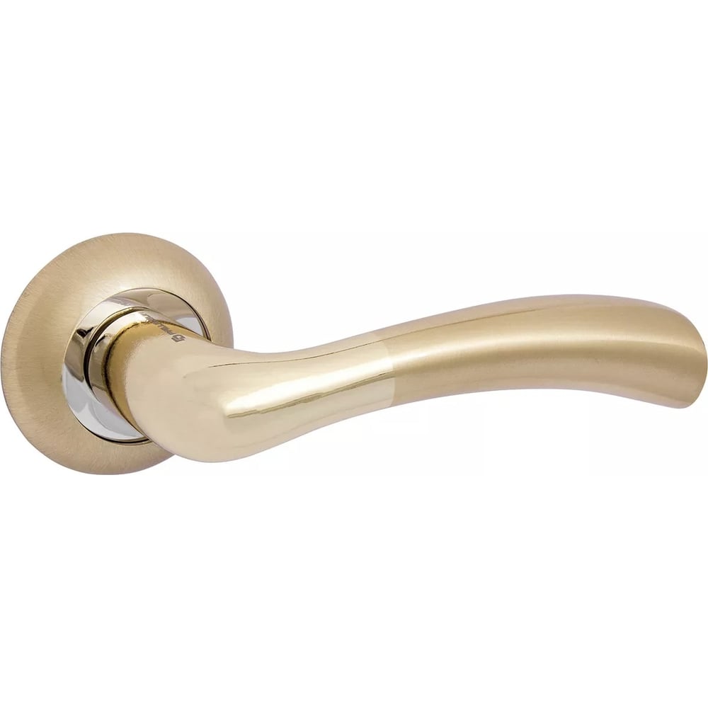 Изображение товара Дверная ручка Palladium A Brezza GP/SG 00012083, золотая матовая