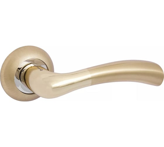 Изображение товара Дверная ручка Palladium A Brezza GP/SG 00012083