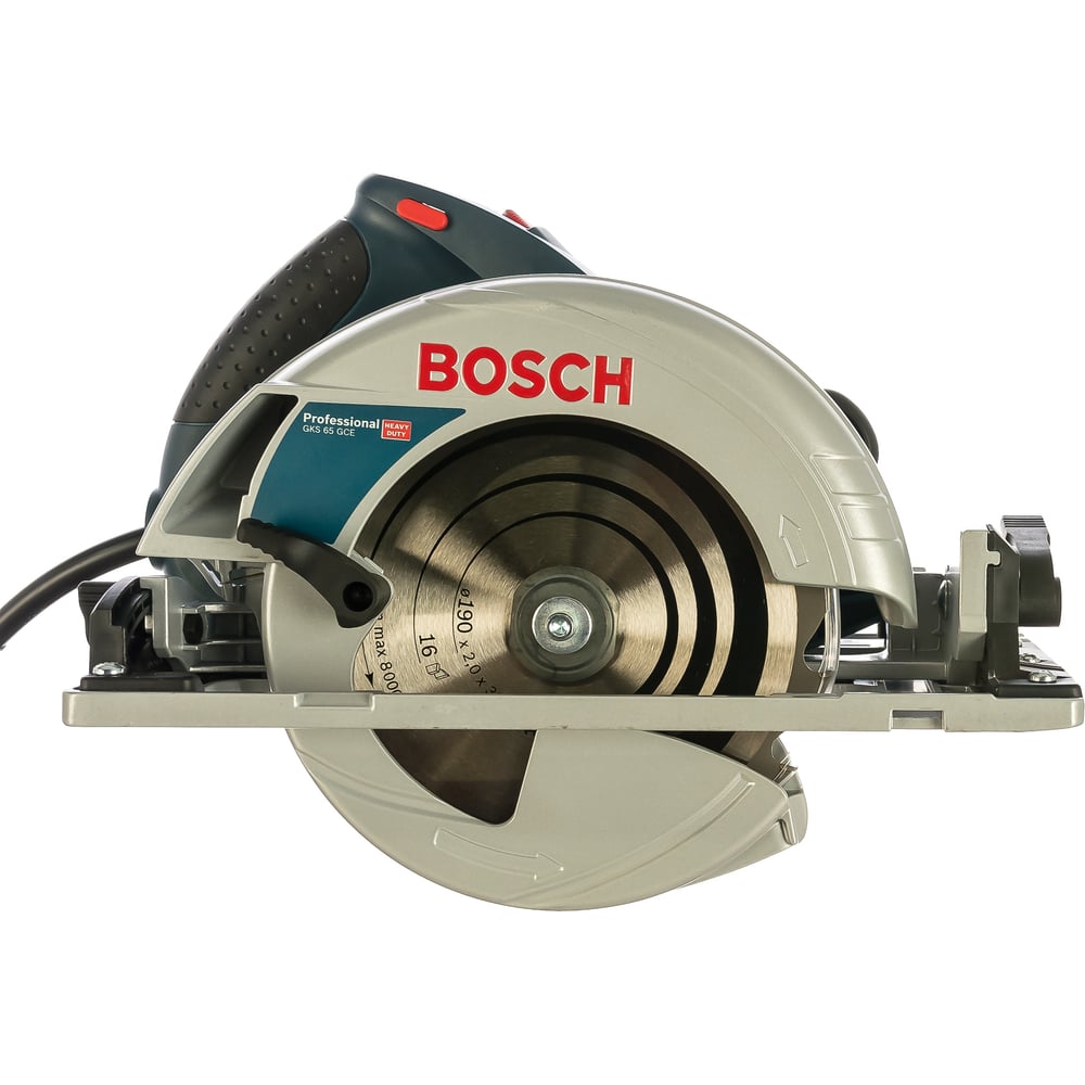 Дисковая пила bosch gks 65 gce 0.601.668.900 - фото 1