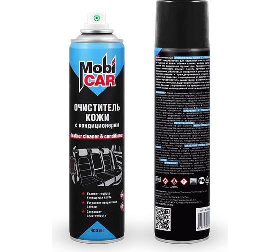 Изображение товара Очиститель кожи c кондиционером Mobicar 400 мл 0518-01 MC