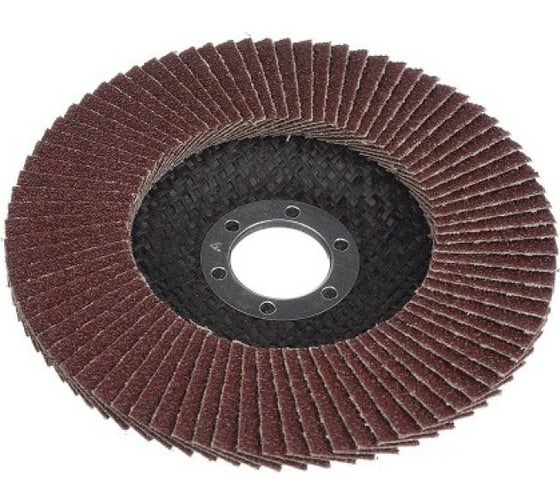 Изображение товара Круг лепестковый торцевой 125x22.2 мм, Р40 Вихрь 73/1/3/42