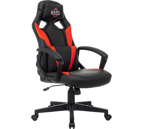 Изображение товара Игровое кресло Easy Chair Game-906 TPU красное/черное экокожа, пластик 1598598