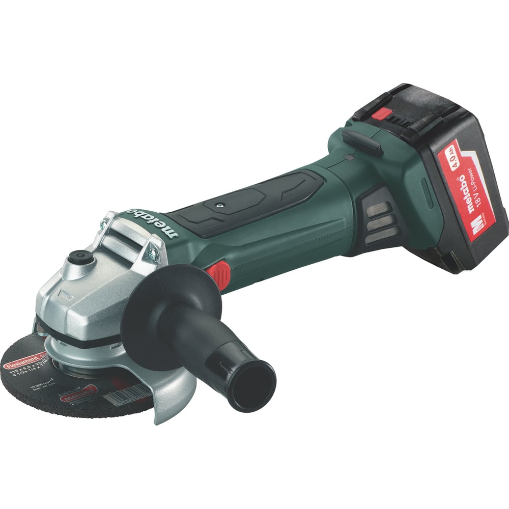 Аккумуляторная угловая шлифмашина Metabo