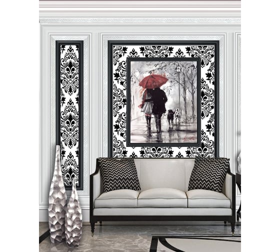 Изображение товара Потолочный плинтус Decomaster 100x25x2400 мм D215-114