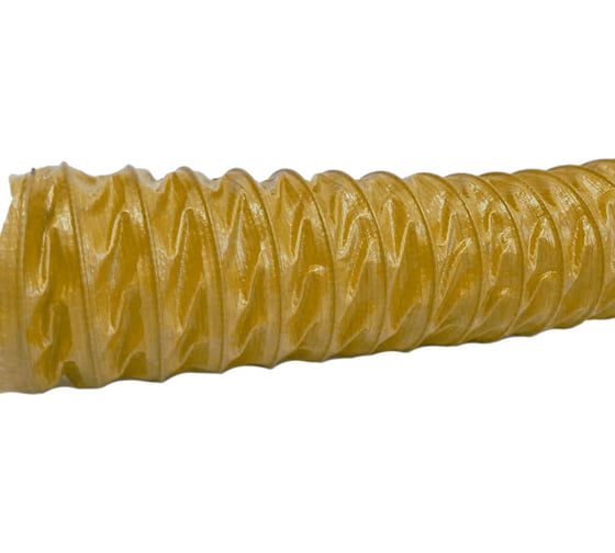 Изображение товара Воздуховод полиэфирный, желтый PVC-F-300-75/5 (5 м, 75 мм) TEX PVC-F-03-75/5Y