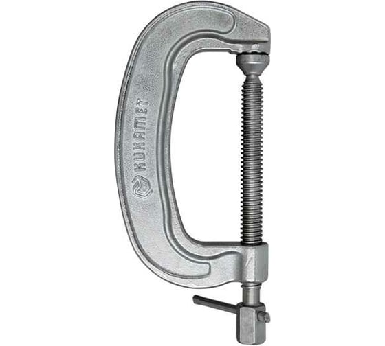 Изображение товара Ручная винтовая струбцина KUKAMET G-образная усилие 816 кг 831-2