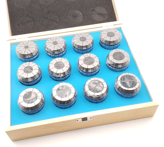 Изображение товара Комплект цанг ER50, 10-34 мм, 12 цанг ТЕХНОРЕАЛ МА320051039