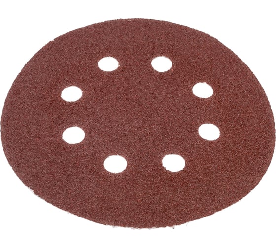 Изображение товара Лист шлифовальный с липучкой 10 шт, 125 мм, Р60 ДИОЛД 90045010