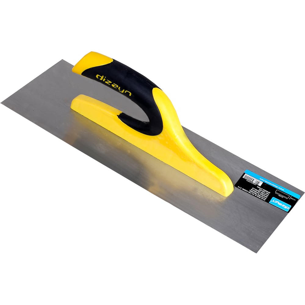 Изображение товара Гладилка DIZAYNTOOLS 120x350 мм, пластиковая ручка DIZAYN 214 .214