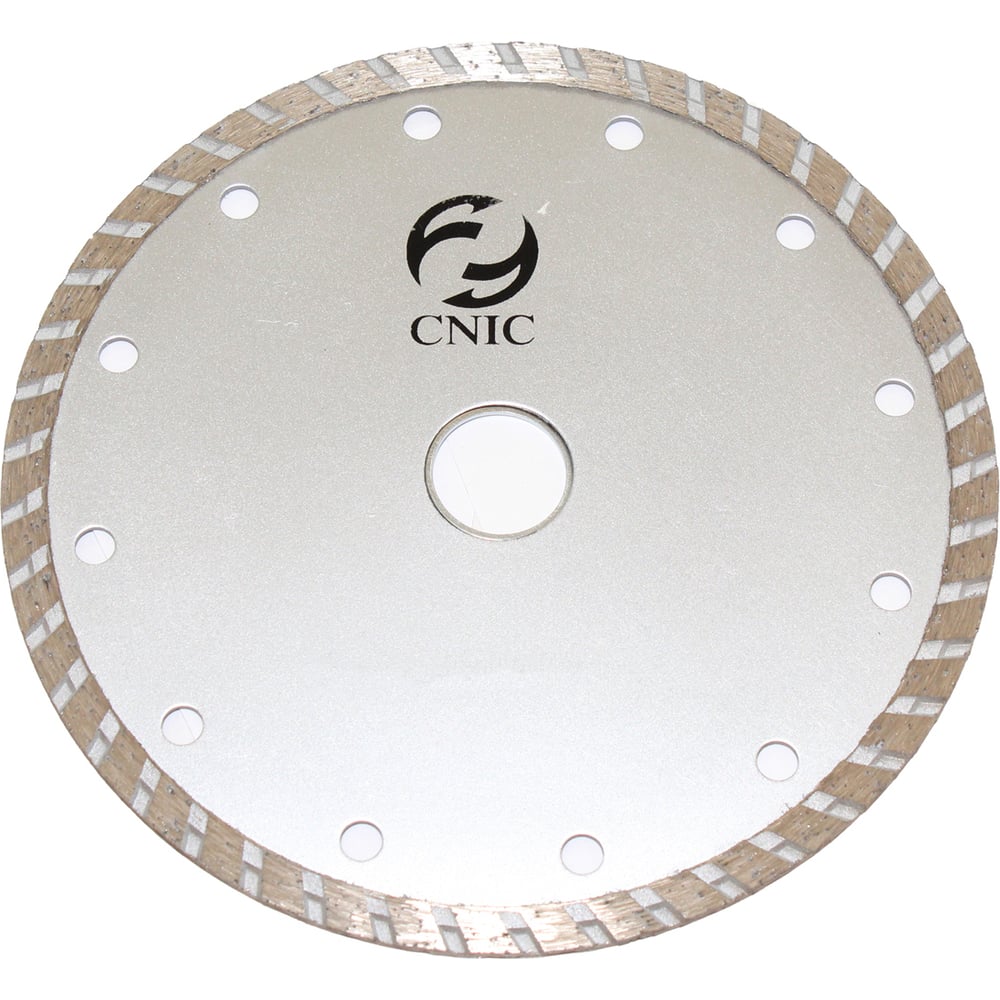 Изображение товара Диск отрезной алмазный 125x2x7х22.23 мм Турбо CT1251 CNIC для сухой резки