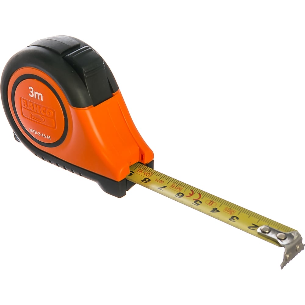 С магнитным крюком рулетка Bahco