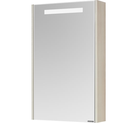 Изображение товара Зеркальный шкаф AQUATON Верди PRO 50 белый, ясень фабрик 1A195802VDAV0