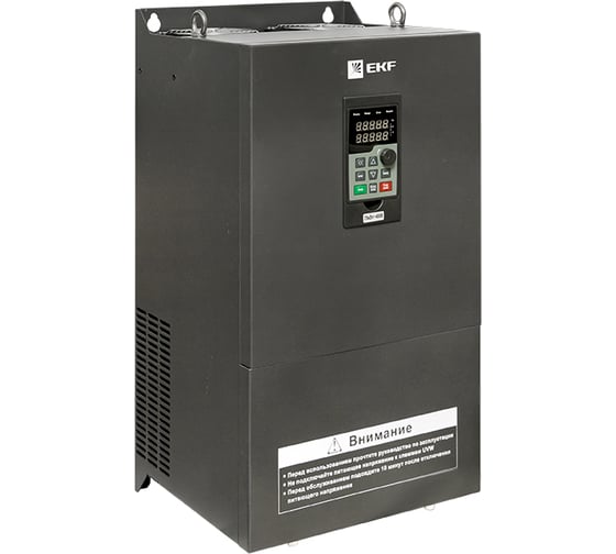 Изображение товара Преобразователь частоты EKF 37/45кВт 3x400В с тормозным модулем VECTOR-100 PROxima VT100-037-3B
