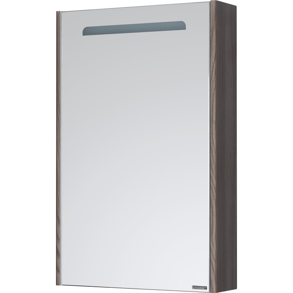 Изображение товара Зеркальный шкаф AQUATON Сильва 50 дуб макиато современный стиль влагостойкий