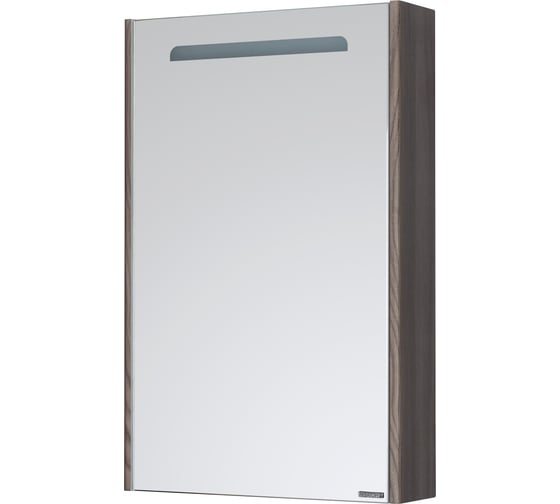 Изображение товара Зеркальный шкаф AQUATON Сильва 50 дуб макиато 1A215502SIW5L