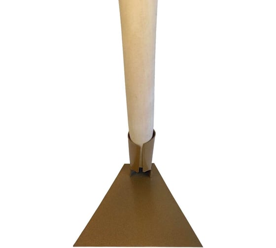 Изображение товара Мотыга ООО Агростройлидер прямая 150мм с черенком в сборе САД-10.01.1