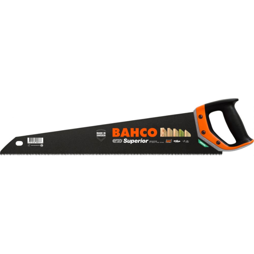 Универсальная ножовка Bahco полотно для мeталла bahco