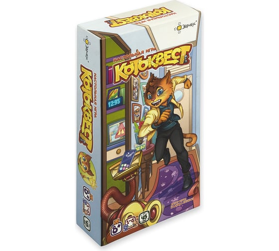 Изображение товара Настольная игра Эврикус Котоквест 4630082035032