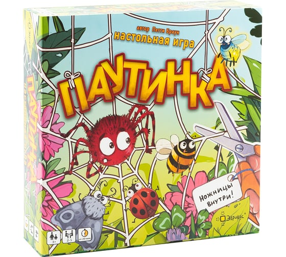 Изображение товара Настольная игра Эврикус Паутинка 4680269850859