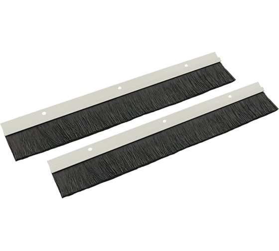 Изображение товара Щеточный буртик на алюминиевом держателе EKF 400*45 ЕKF Basic (2шт) BSCE4045C