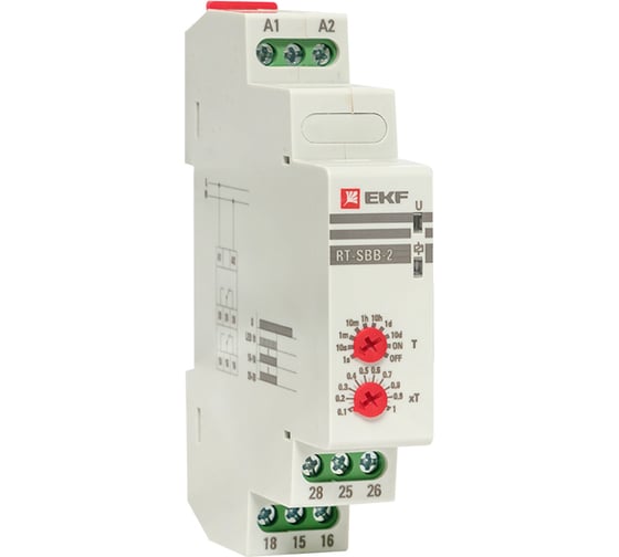 Изображение товара Реле времени EKF RT-SBB-2 (импульс при включении) PROxima rt-sbb-2