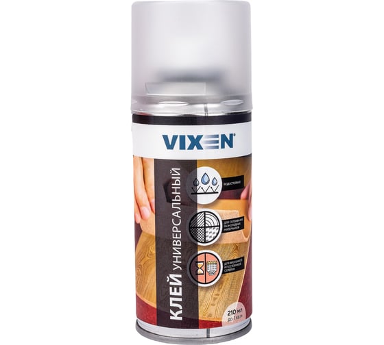 Изображение товара Универсальный клей Vixen (аэрозоль; 210 мл) VX90014