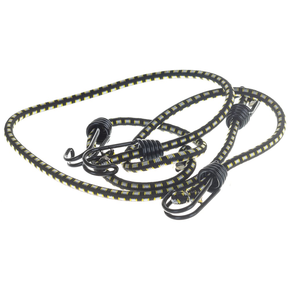Крепежный резиновый с двойным стальным крюком шнур STAYER резиновый крепежный шнур stayer