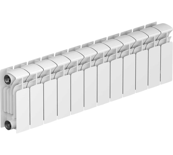 Изображение товара Биметаллический радиатор RIFAR BASE 200 12 секц. бок. R-BA-200-12
