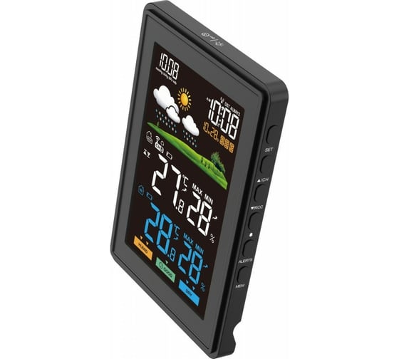 Изображение товара Беспроводная метеостанция BALDR B0360WST2H2PR-V1-BLACK