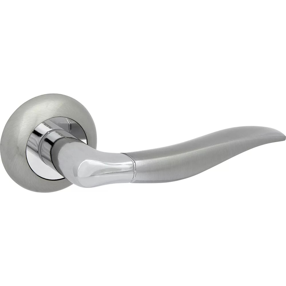 Изображение товара Дверная ручка Palladium A Domino SN/CP 00011365 с гальваническим покрытием