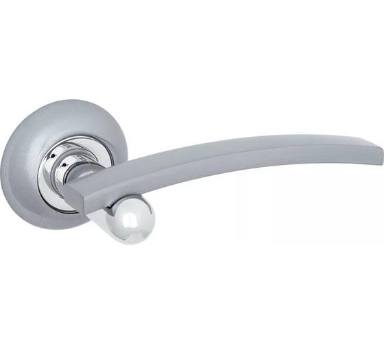 Изображение товара Дверная ручка Palladium Asolo SC/CP 00009386