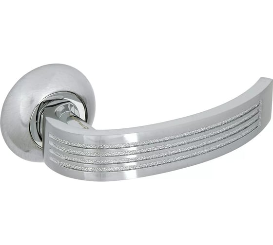 Изображение товара Дверная ручка Palladium Dorico SC/CP СТ-00000593