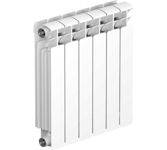 Изображение товара Биметаллический радиатор RIFAR  BASE 500 06 секц. бок. R-BA-500-06