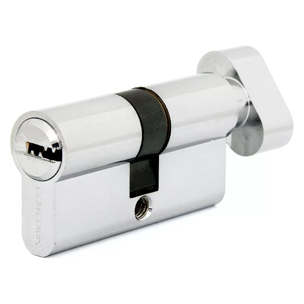 Изображение товара Цилиндровый механизм Palladium 60 C BK CP 00011114  надежный замок для двери