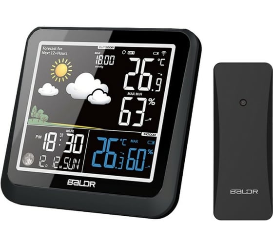 Изображение товара Беспроводная метеостанция BALDR B0336WST2H2P