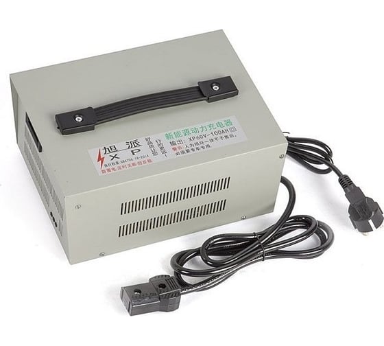 Изображение товара Зарядное устройство для свинцовых тяговых аккумуляторов Rutrike 60V100AН, 15A 022842