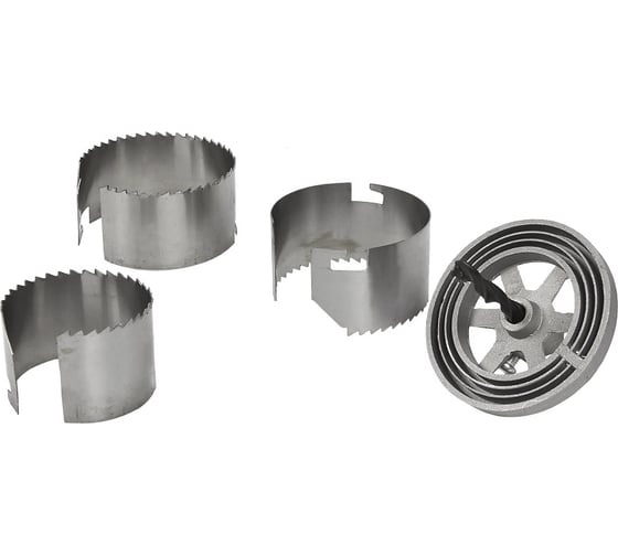 Изображение товара Набор коронок по дереву 60-74 мм, 30 мм, 3 шт Спец 610104