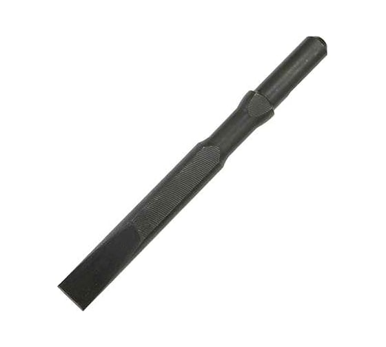 Изображение товара Зубило для рубильного молотка ИП-4126 250 мм, с юбкой, сталь У8А Пневмо-Трейд ИП-4126.042.250-У8А