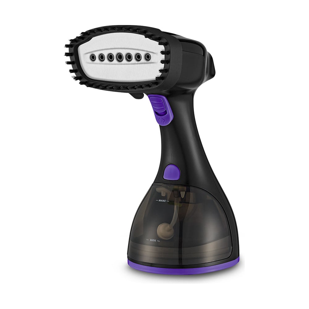 Изображение товара Ручной отпариватель KITFORT КТ-9121-1 черно-фиолетовый компактный и мощный