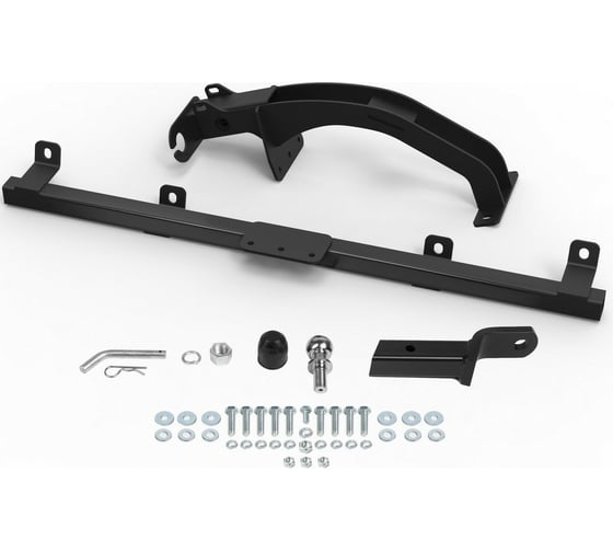 Изображение товара Фаркоп под квадрат для Chevrolet Niva 2002-2020/Lada Niva 2020-2021/Travel (Тревел) 2021-н.в., шар E, 1200/75 кг BERG F.6016.004