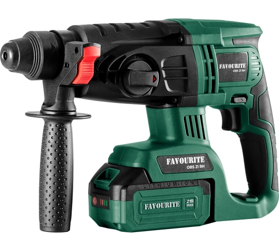 Изображение товара Перфоратор аккумуляторный FAVOURITE OBS 21 RH 21В, 2/4Ач, бесщет. 150101021