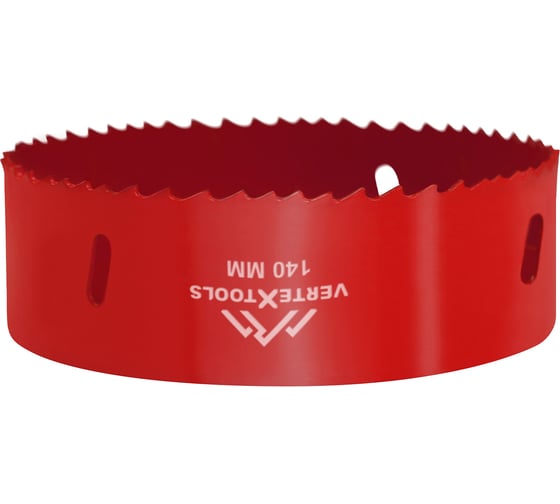 Изображение товара Коронка биметаллическая по металлу 140 мм vertextools 2525-140