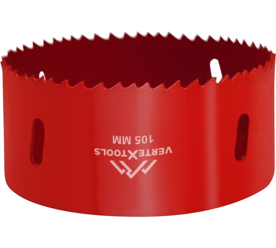 Изображение товара Коронка биметаллическая по металлу 105 мм vertextools 2525-105