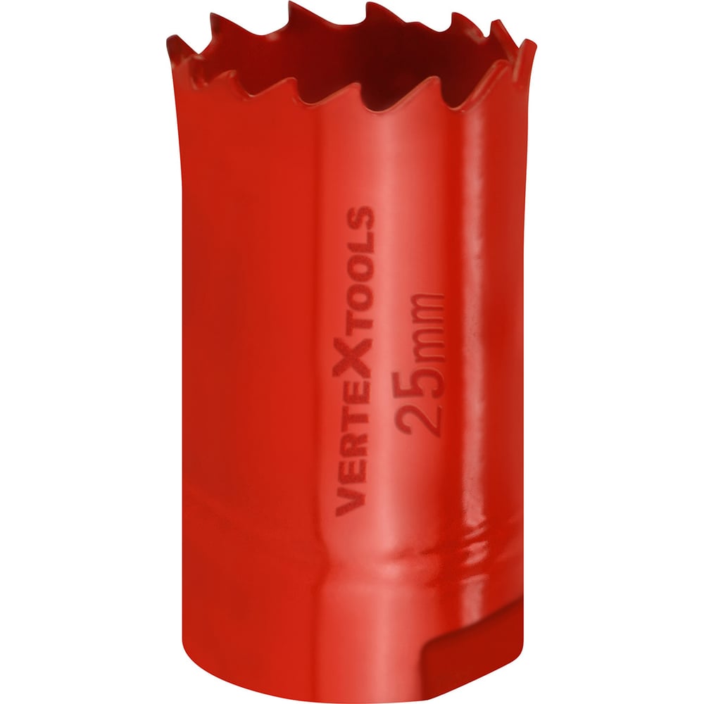 Коронки по металлу  Все инструменты Коронка биметаллическая vertextools 2525-25